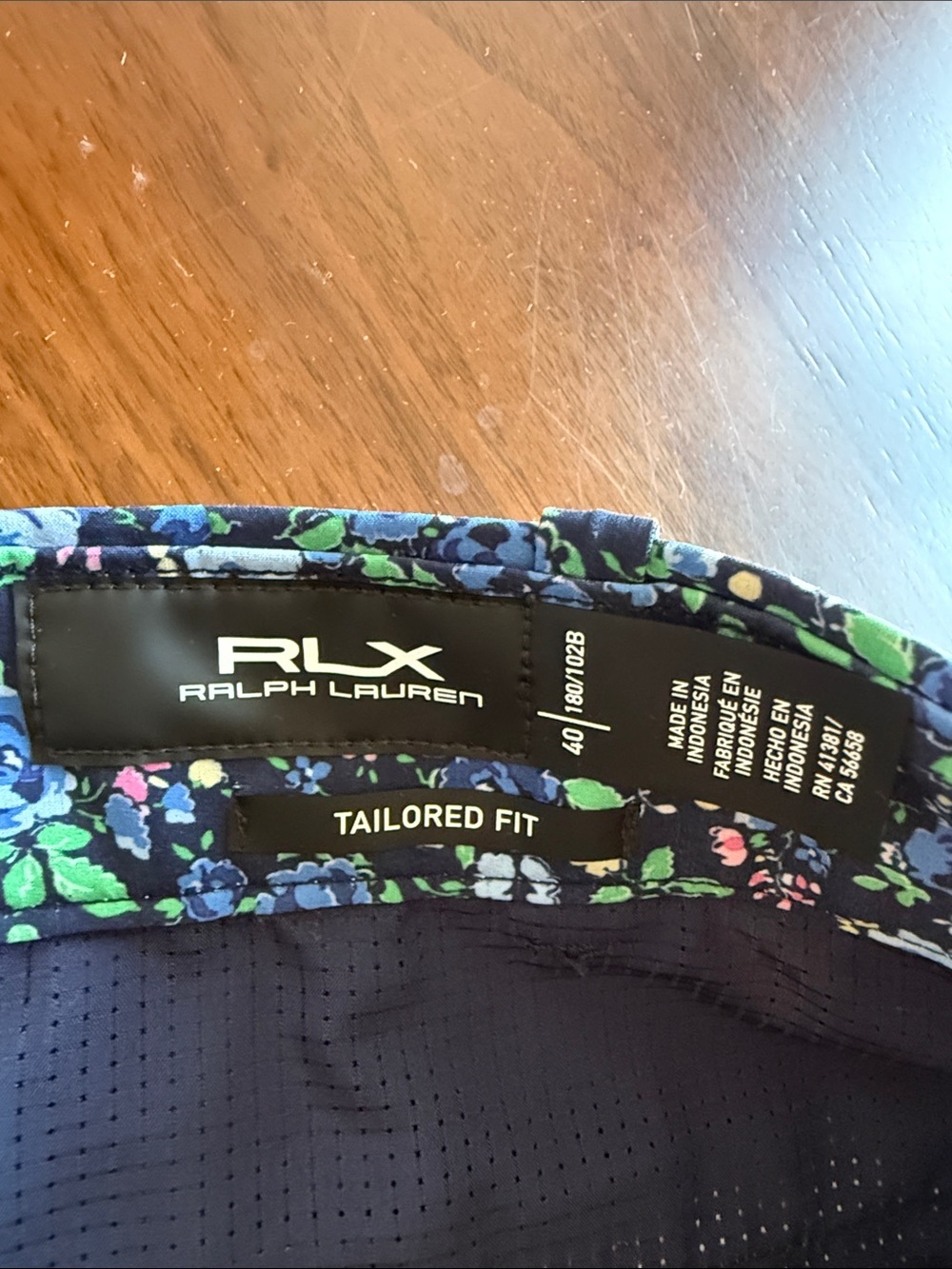 Ralph Lauren RLX Navy Floral-Print Shorts 40 men - Picture 2 of 5